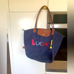 Longchamp Le Pluage Lucky Shoulder Tote